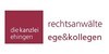 Logo von ege & kollegen Rechtsanwälte die kanzlei ehingen