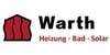 Kundenlogo von Warth Heizung Bad Solar