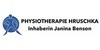 Logo von Physiotherapie Hruschka Inh. Janina Benson