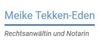 Kundenlogo von Tekken-Eden Meike Rechtsanwältin