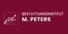 Kundenlogo von Bestattungsinstitut M. Peters
