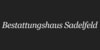Kundenlogo von Bestattungshaus Sadelfeld Andreas Sadelfeld