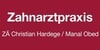 Kundenlogo von Hardege Christian u. Obed Manal Zahnarztpraxis