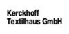 Kundenlogo von Textilhaus Kerckhoff GmbH