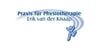 Kundenlogo von Erik van der Knaap Praxis für Physiotherapie