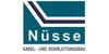 Kundenlogo von Nüsse Kabel- und Rohrleitungsbau GmbH
