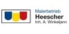 Kundenlogo von Heescher Inh. Andreas Winkeljann Malerbetrieb