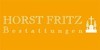 Logo von Horst Fritz Bestattungen GbR