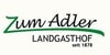 Kundenlogo von Zum Adler · Landgasthof Georg Fink