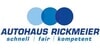 Kundenlogo von Autohaus Rickmeier GmbH