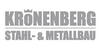 Kundenlogo von Kronenberg Stahl- u. Metallbau Inh. Christian Frewer