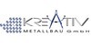 Kundenlogo von Kreativ Metallbau GmbH