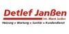 Kundenlogo von Detlef Janßen Inh. Marek Janßen Heizung Santiär