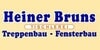 Kundenlogo von Bruns Heiner Tischlerei, Treppenbau