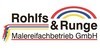 Kundenlogo von Rohlfs & Runge Malereifachbetrieb GmbH