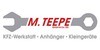 Kundenlogo KFZ Werkstatt M. Teepe GmbH & Co.KG Anhänger & Kleingeräte
