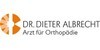 Kundenlogo von Albrecht Dieter Dr. Arzt für Orthopädie, Sportmed., Physik. Therapie u. Chiroth.