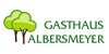 Kundenlogo von Albersmeyer Gasthaus, Hotel, Biergarten