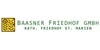 Kundenlogo von Baasner Friedhof GmbH