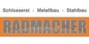 Kundenlogo von Radmacher GmbH & Co. KG Schlosserei Bauschlosserei