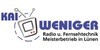 Kundenlogo von Weniger Kai Radio- und Fernsehtechnik