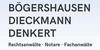 Logo von Bögershausen, Dieckmann, Denkert & Kollegen Rechtsanwälte und Notare
