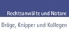 Kundenlogo von Dröge, Knipper und Kollegen Rechtsanwälte - Fachanwälte u. Notare