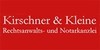 Logo von Kirschner & Kleine Rechtsanwälte/Notar, Tätigkeitsschwerpunkt Arbeitsrecht und Verkehrsrecht