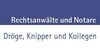 Kundenlogo von Dröge, Knipper und Kollegen Rechtsanwälte - Fachanwälte u. Notare
