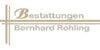 Kundenlogo von Rohling Bernhard Beerdigungsinstitut
