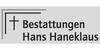 Kundenlogo von Haneklaus Hans Bestattungen