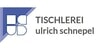 Kundenlogo von Schnepel Tischlerei, Kunststofffenster Herstellung, Innenausbau, Möbelbau,