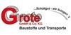 Kundenlogo Grote GmbH & Co. KG Schüttgüter - Transporte