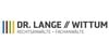Kundenlogo von Dr. Lange & Wittum PartG mbH Rechtsanwälte Rechtsanwälte - Fachanwälte