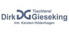 Kundenlogo von Gieseking Dirk, Tischlerei Inh. Karsten Hildenhagen