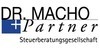Kundenlogo Macho Dr. + Partner Steuerberatungsgesellschaft mbB, Lohn- u. Finanzbuchhaltung,