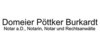 Kundenlogo von Domeier Pöttker Burkardt Rechtsanwalts- und Notarbüro - Notar a. D., Notarin, Notar & Rechtsanwälte