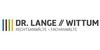 Kundenlogo von Dr. Lange & Wittum PartG mbH Rechtsanwälte Rechtsanwälte - Fachanwälte