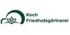 Kundenlogo von Koch Friedhofsgärtnerei