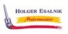 Kundenlogo Esalnik Holger Malerfachbetrieb