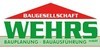 Kundenlogo von Baugesellschaft Wehrs GmbH