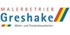Kundenlogo von Greshake GmbH Malerbetrieb