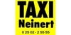 Kundenlogo von Taxi Neinert