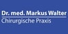 Kundenlogo von Walter Markus Dr. Facharzt f. Chirurgie, Unfallchirurgie,Durchgangsarzt der Berufsgenossenschaften