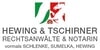 Kundenlogo von Hewing & Tschirner Rechtsanwälte und Notarin ehemals Schlenke-Sumelka-Hewing