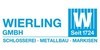 Kundenlogo von Wierling GmbH Schlosserei, Metallbau, Markisen