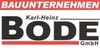 Kundenlogo Karl-Heinz Bode GmbH Bauunternehmen