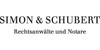 Logo von Simon & Schubert Rechtsanwälte u. Notare