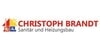 Kundenlogo von Brandt Christoph Sanitär- u. Heizungsbau