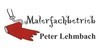 Kundenlogo Lehmbach Peter Malermeister